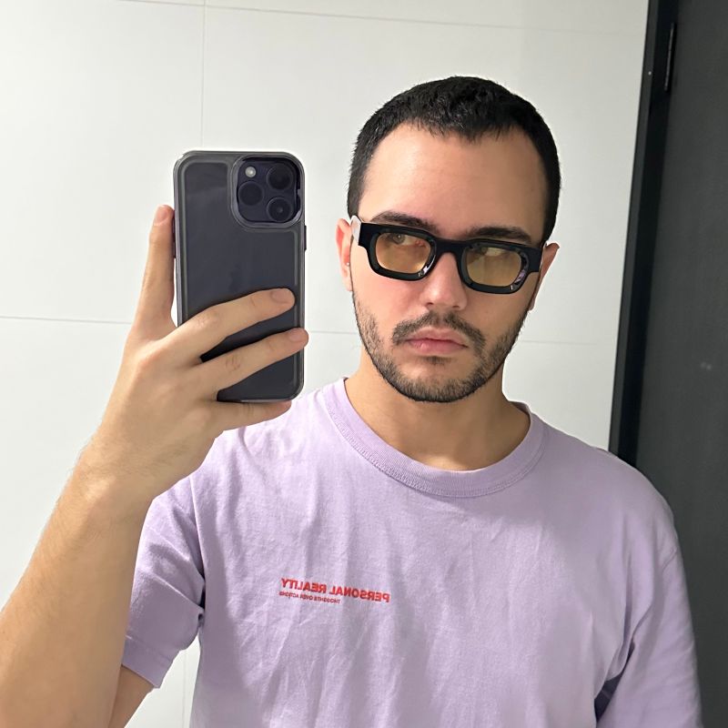 Óculos de Sol Rhude X Thierry Lasry | Óculos Masculino Rhude Nunca