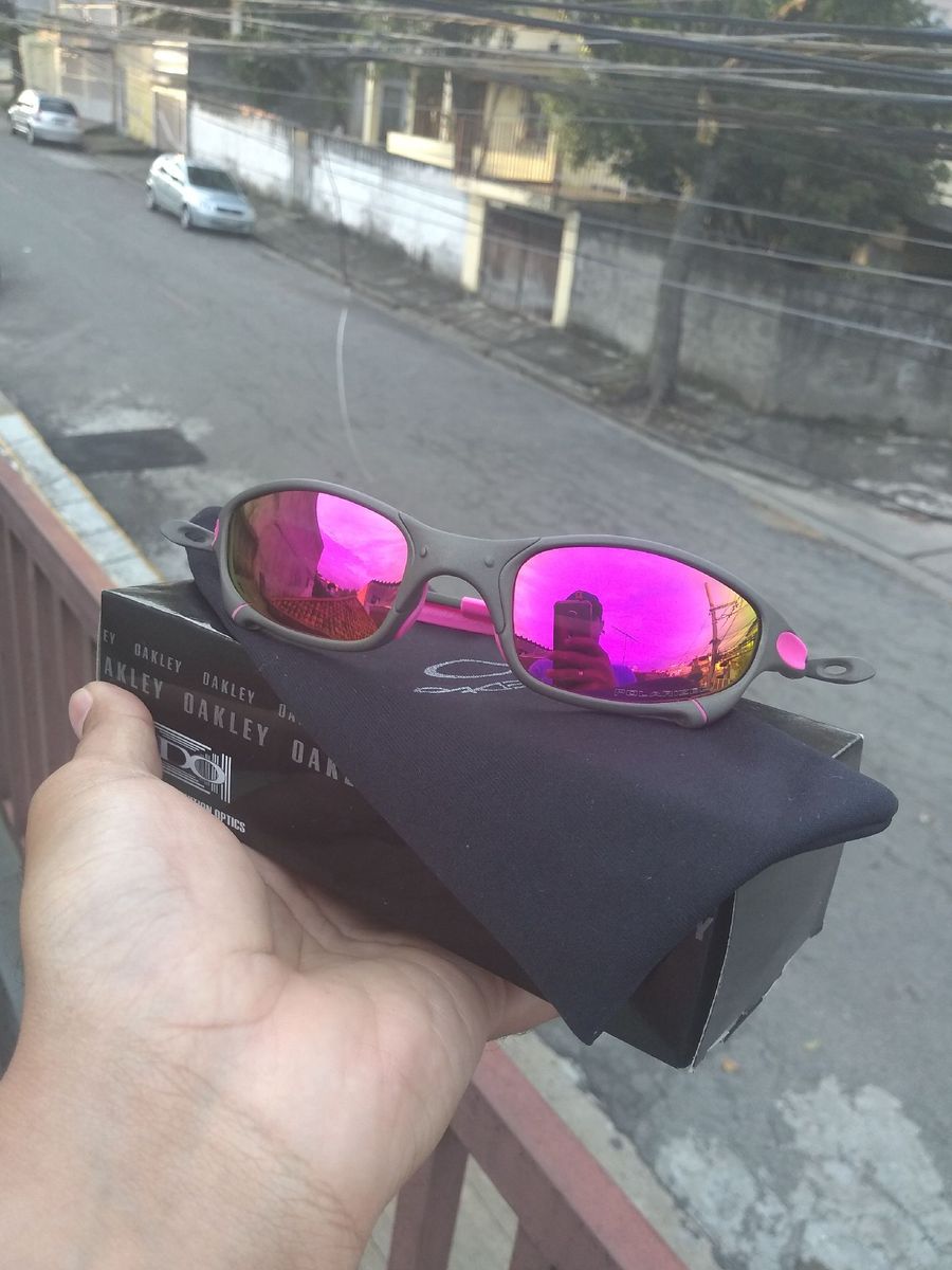 Óculos Juliet Rosa  Óculos Feminino Oakley Nunca Usado 34018317