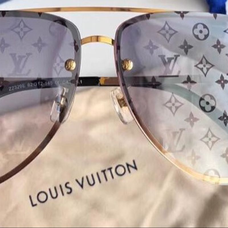 Óculos de Sol Louis Vuitton Millionaire | Óculos Feminino Louis Vuitton  Nunca Usado 50832564 | enjoei