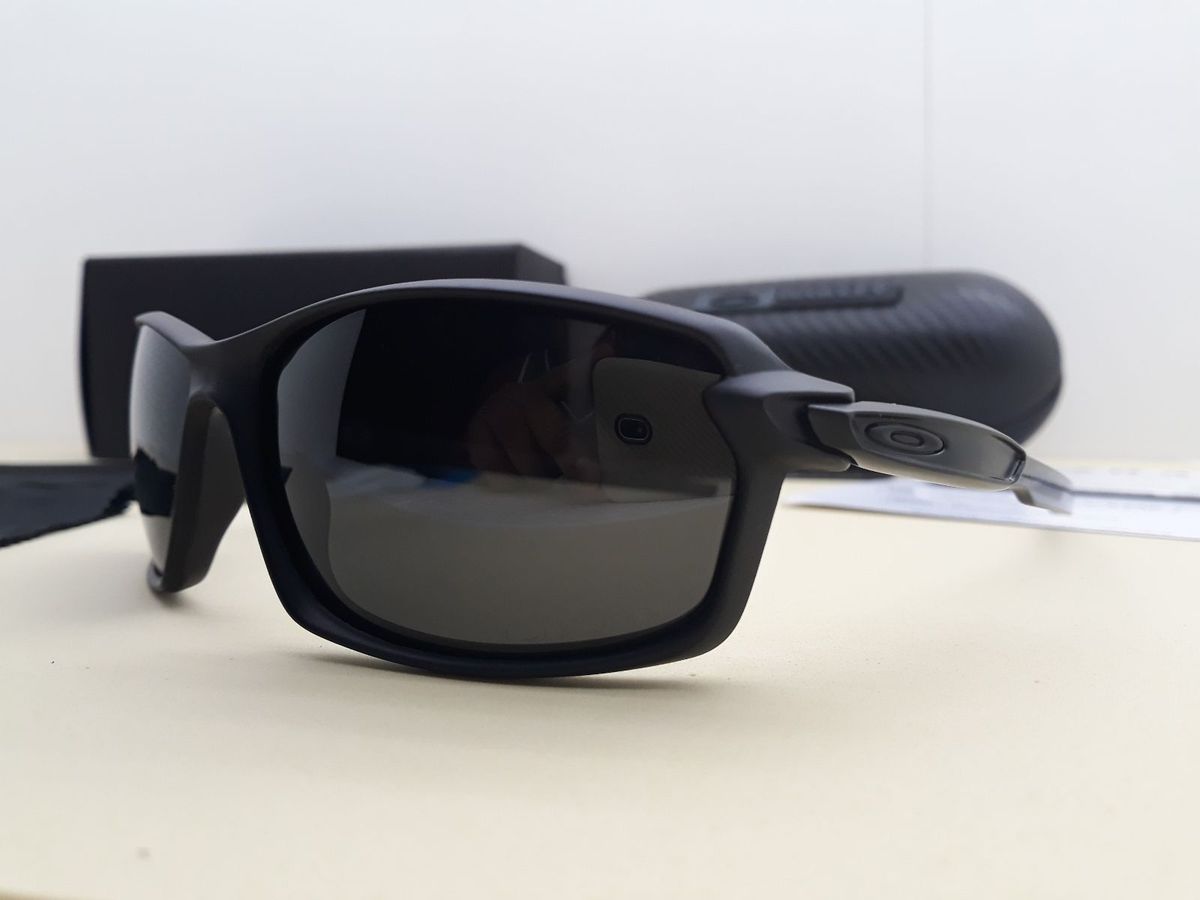 óculos oakley carbon shift preto polarizado - importado e novo - óculos oakley