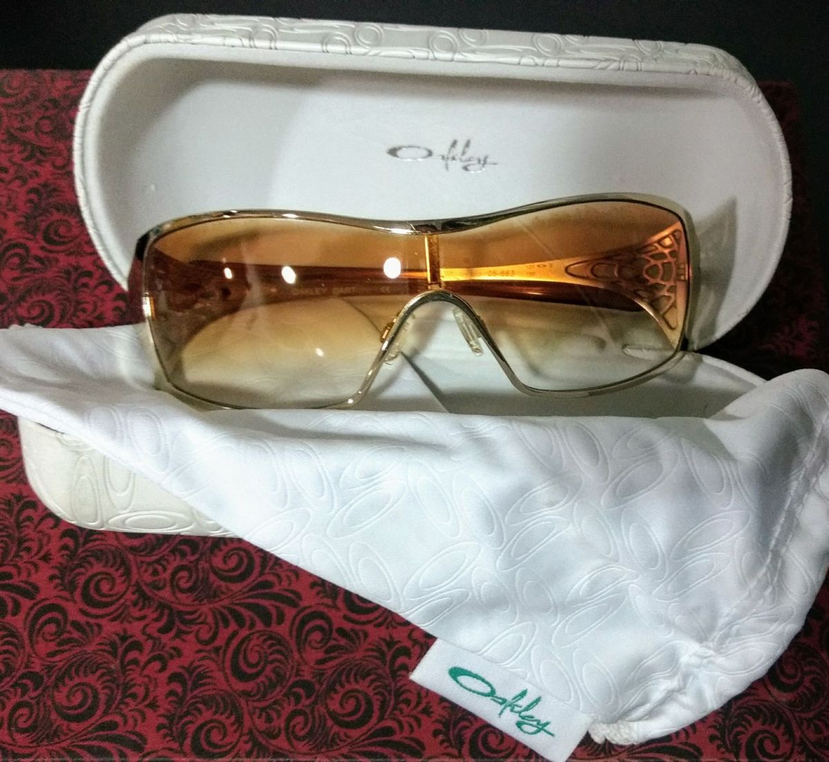 Oakley Dourado Óculos Oakley Usado 24596769 | enjoei
