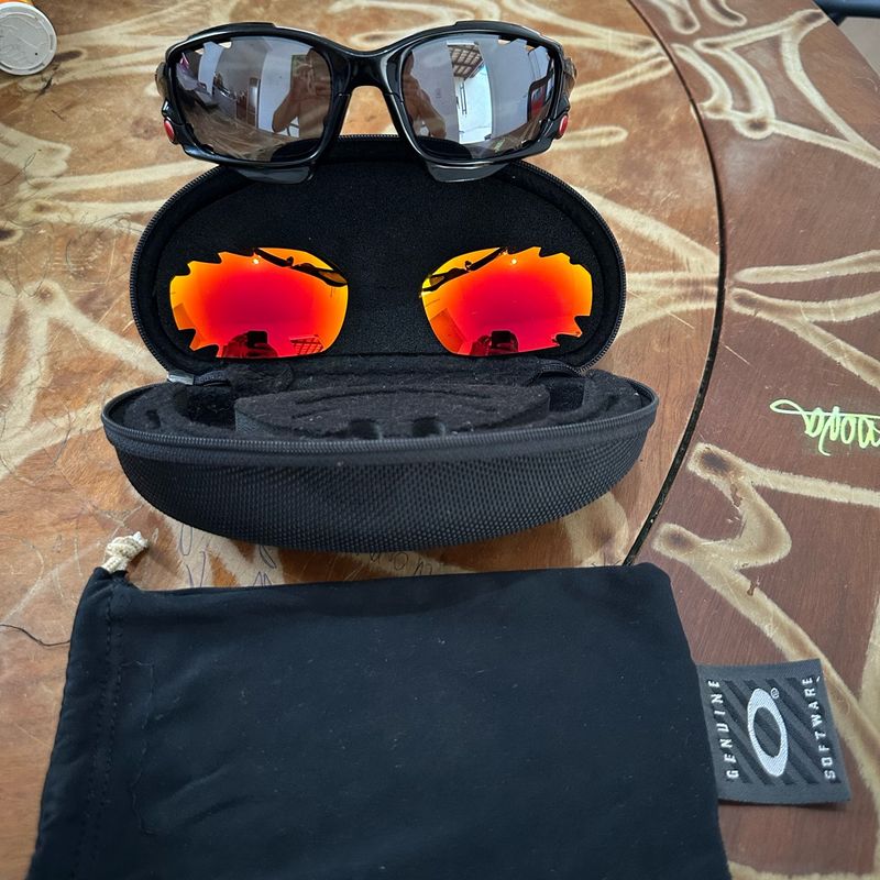 Óculos Oakley Jawbone Black Iridium | Oakley Usado 99807303 | enjoei