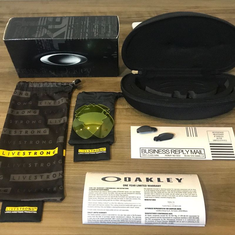 Óculos Oakley Jawbone Livestrong Black / Yellow | Óculos Masculino