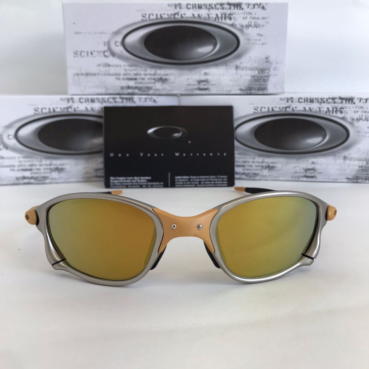 Óculos Oakley Juliet Double- X 24k Lentes Polarizadas Anti