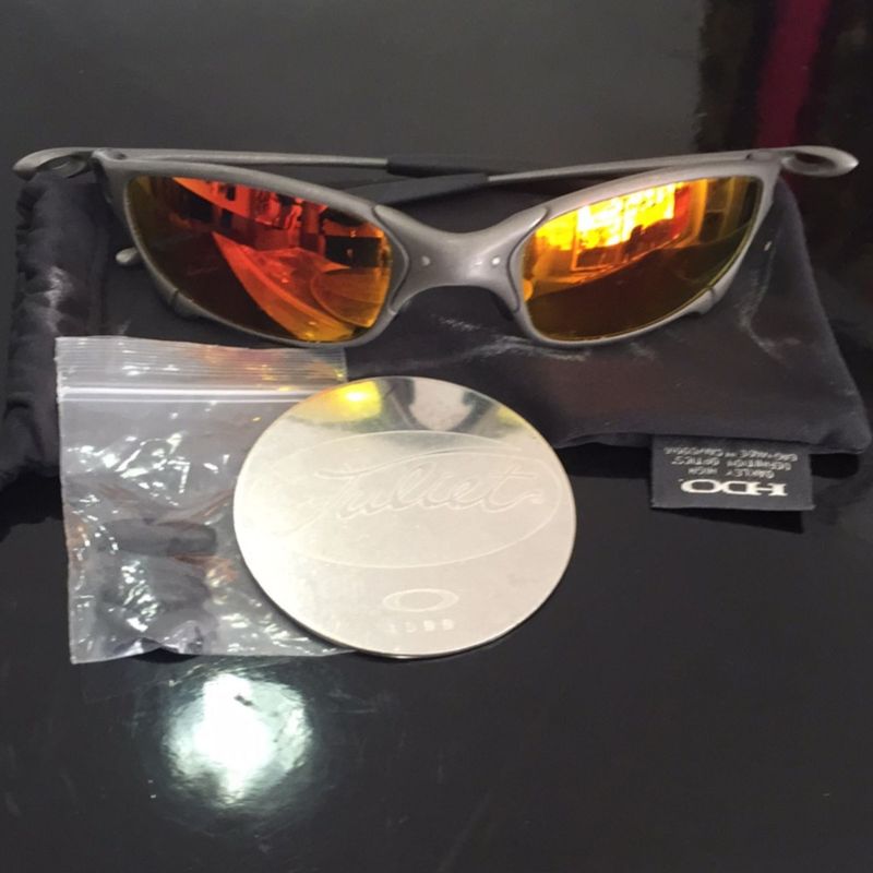Juliet Oakley X Metal | Óculos Masculino Oakley Usado 87441002 | enjoei