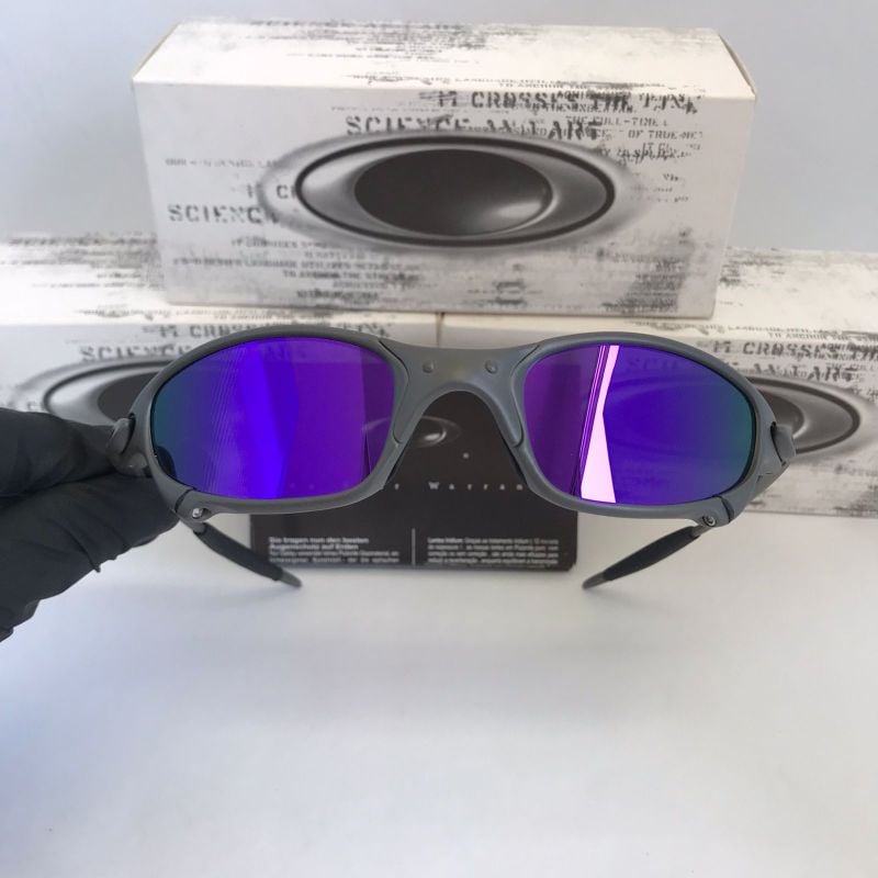 Óculos Oakley Juliet X-Metal Violeta Lentes Polarizadas Óculos Oakley Juliet X-Metal Violeta Lentes Polarizadas