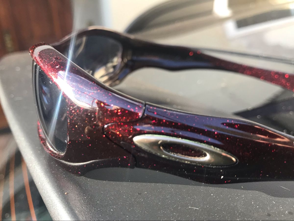 【廃盤❗️】 OAKLEY MONSTERDOG サングラス Cinder red サングラス OAKLEY red 【廃盤❗️】 MONSTERDOG Cinder