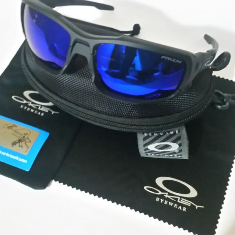 Óculos De Sol Masculino Cinza Azul Cobra D'água - Polarizado