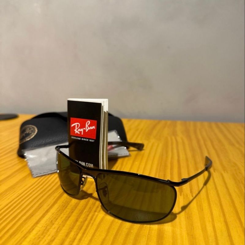 Óculos Olympian I Deluxe Rb 3119 M - Original - Rayban - Nunca