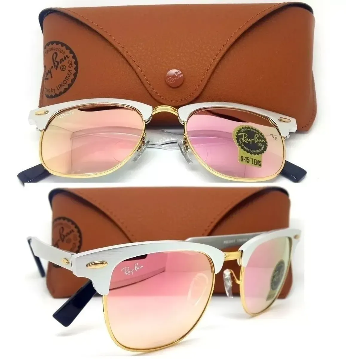 ray ban clubmaster rosa