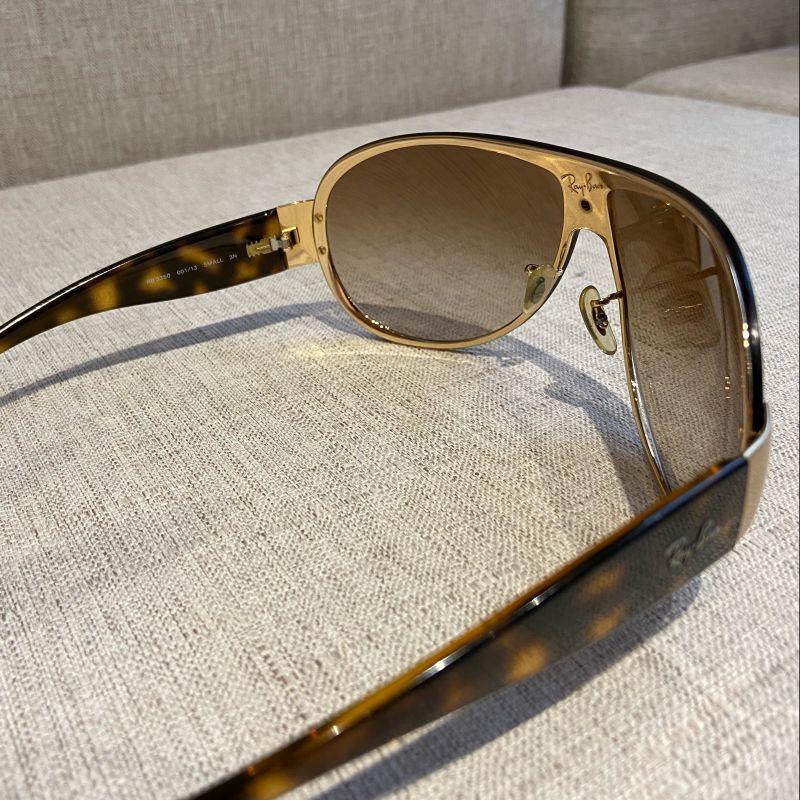 Oculos Ray Ban Marrom Rb3350 Ray Ban Usado 93993865 enjoei