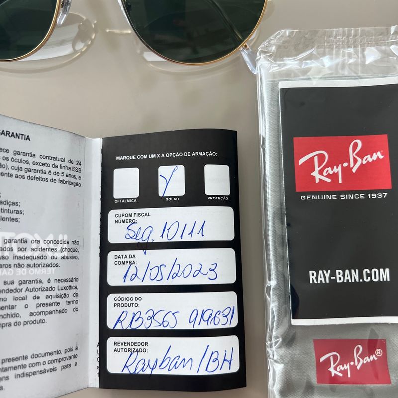 culos Rayban Original Jack culos Feminino Ray Ban Nunca Usado