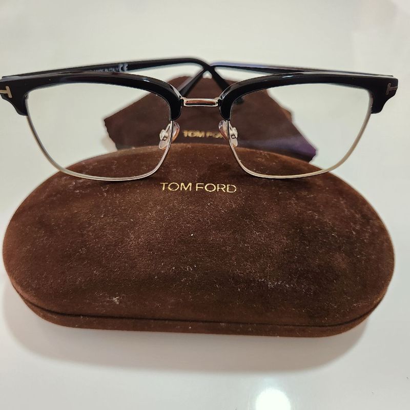 Óculos de Grau Tom Ford FT5504 005 Preto