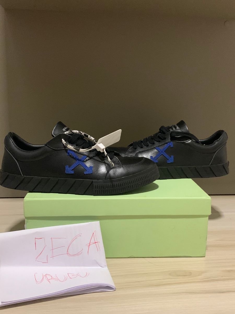 Off White Vulcanized Tênis Masculino Off White Usado 74188914