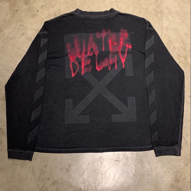 Off white water delay tee sales