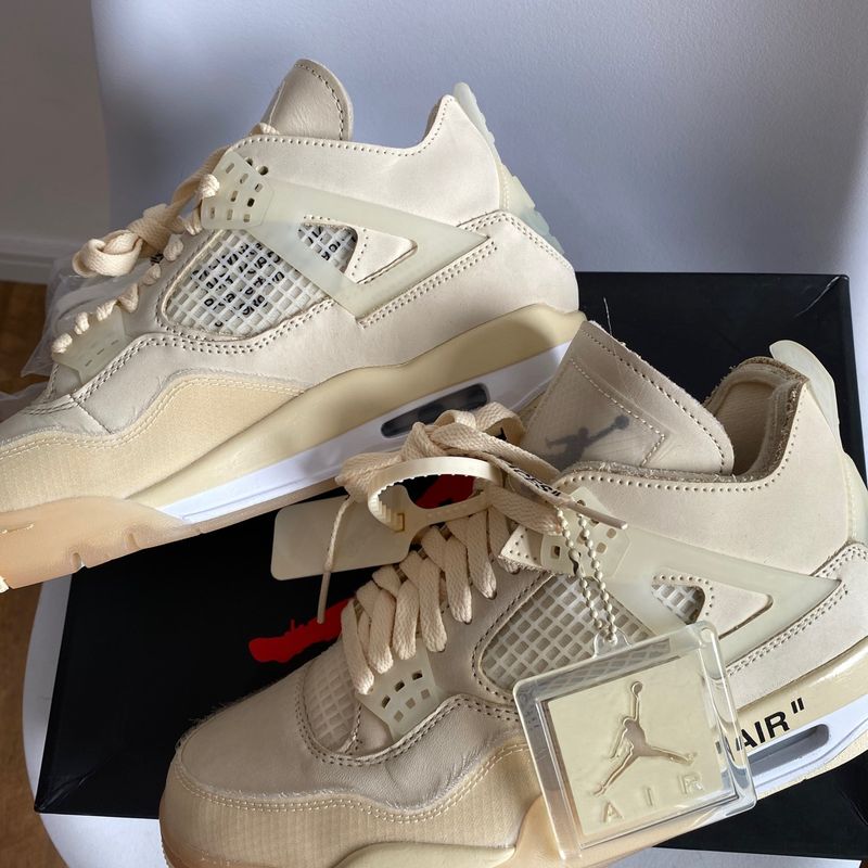 Off -- White X Nike Air Jordan 4 - 
