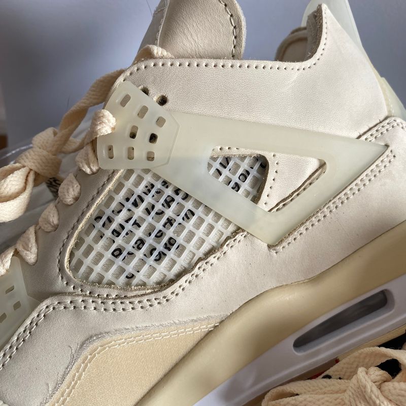 Off -- White X Nike Air Jordan 4 - 