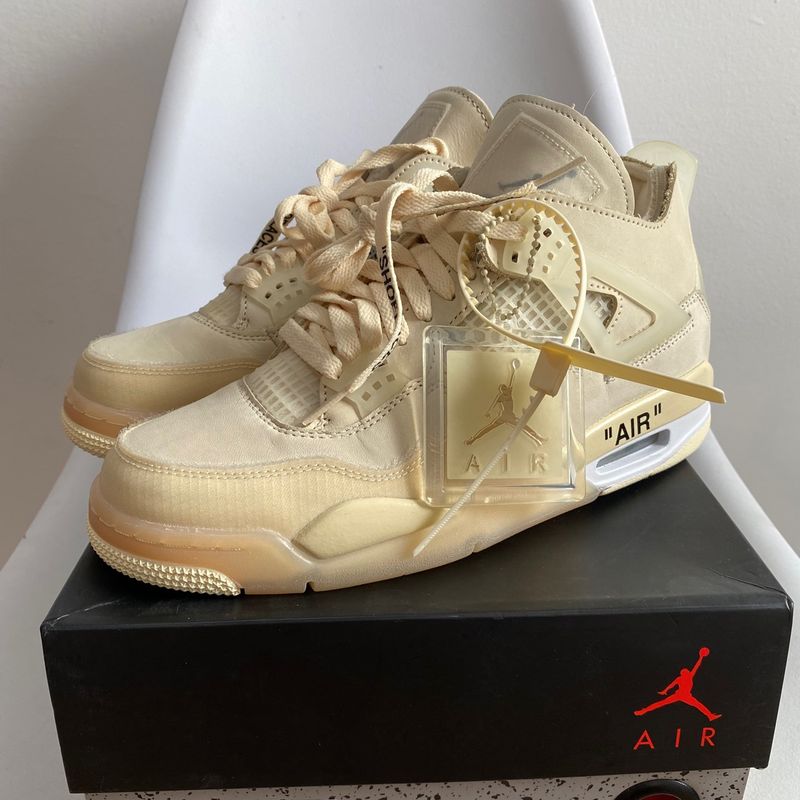 Off -- White X Nike Air Jordan 4 - 