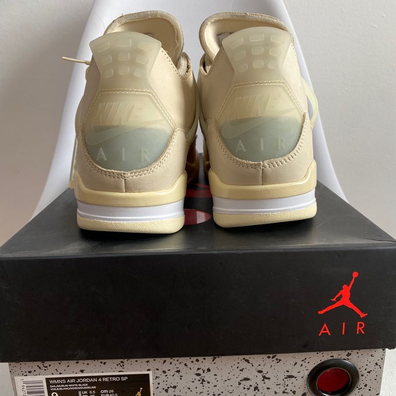 Off -- White X Nike Air Jordan 4 - 