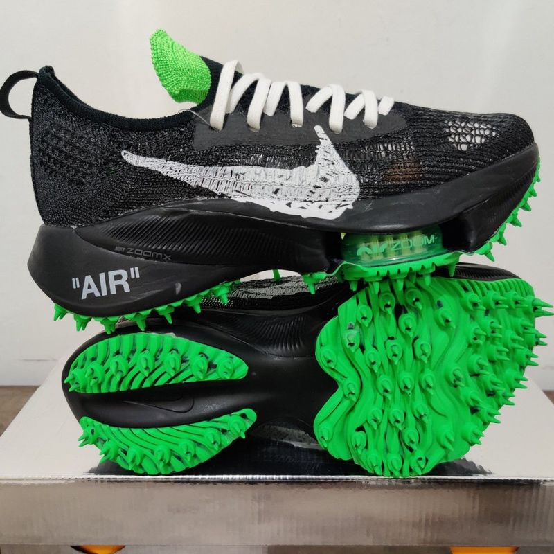 Off white nike zoom sales black