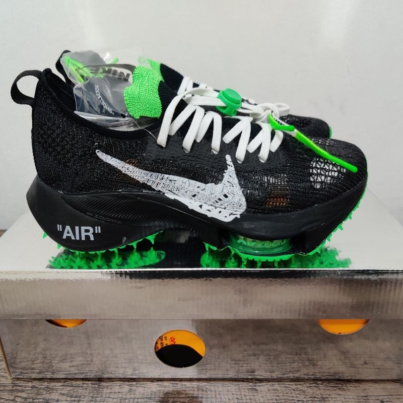 Nike air zoom off white sale black