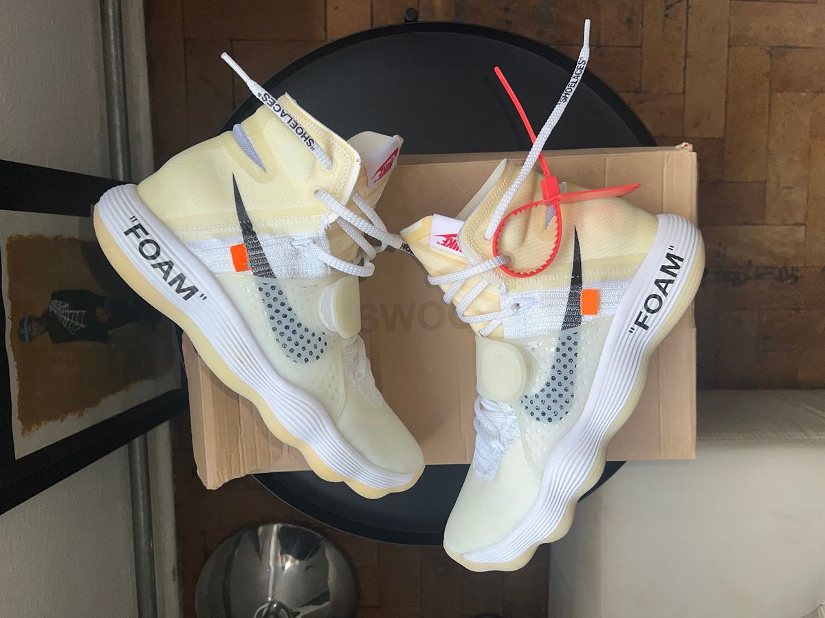 Nike hyperdunk shop flyknit off white