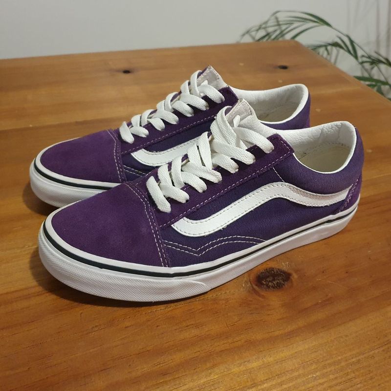 Vans roxo hot sale old skool