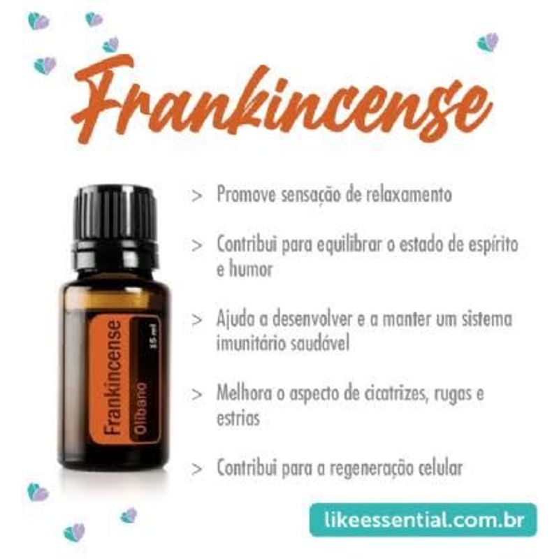 Óleo Essencial Doterra Olibano Frankincense 15ml | Doterra Nunca