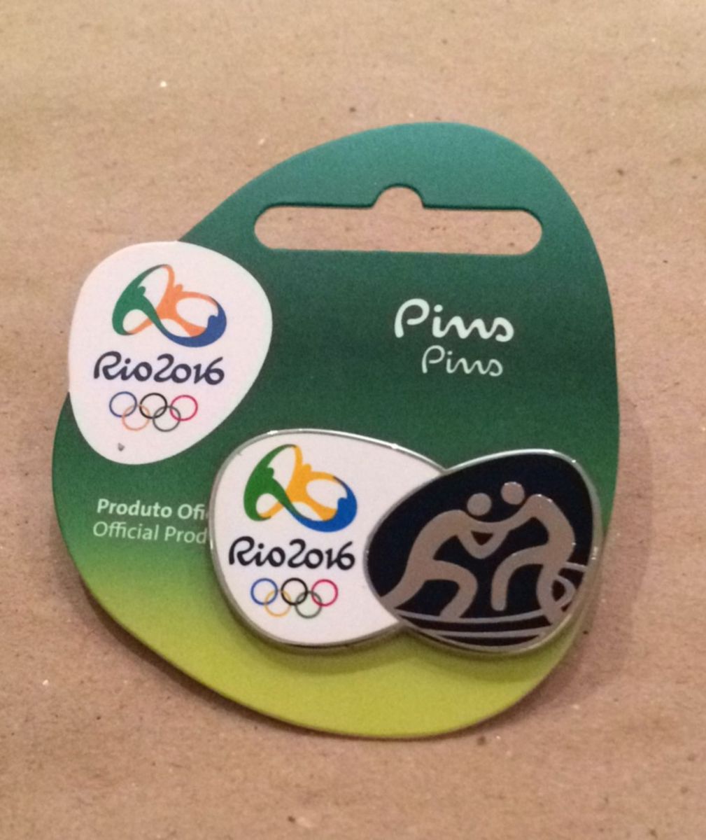 Olimpíadas Rio 2016 Pins Esportes Olímpicos Luta Olímpica Wrestling ...