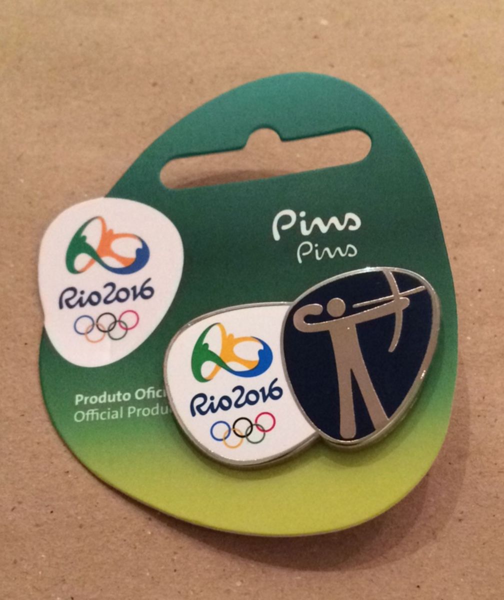 Olimpíadas Rio 2016 Pins Esportes Olímpicos Tiro com Arco | Item p ...