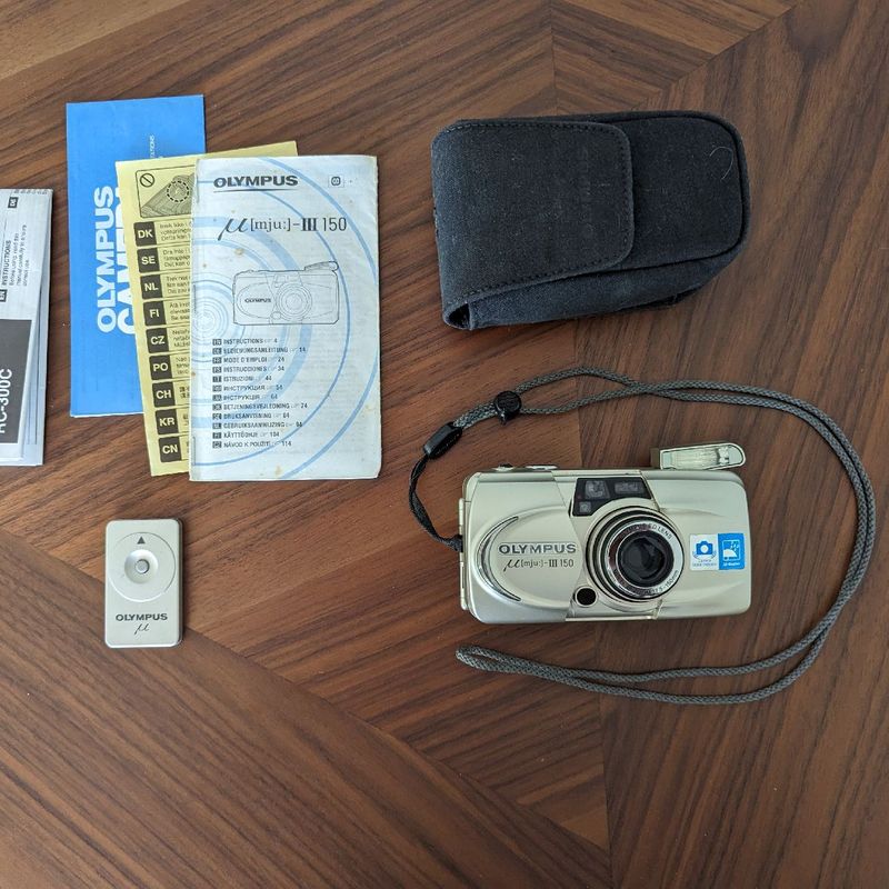 Olympus Mju Iii 150 em Ótimo Estado | Olympus Usado 102552593 | enjoei