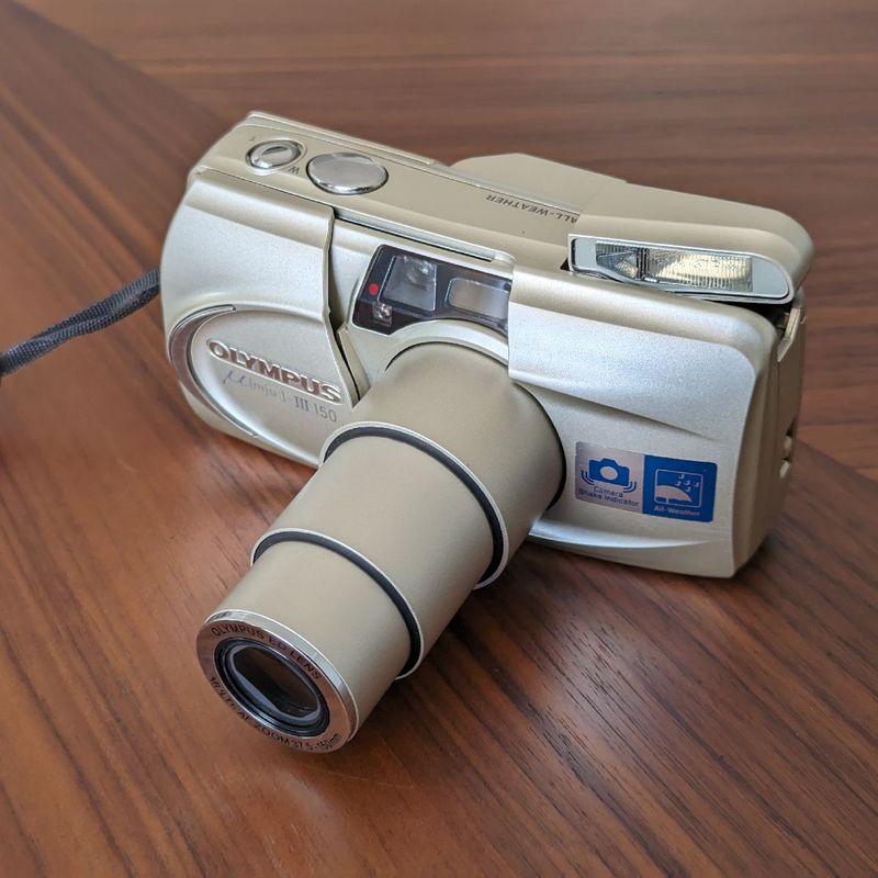 Olympus Mju Iii 150 em Ótimo Estado | Olympus Usado 102552593 | enjoei