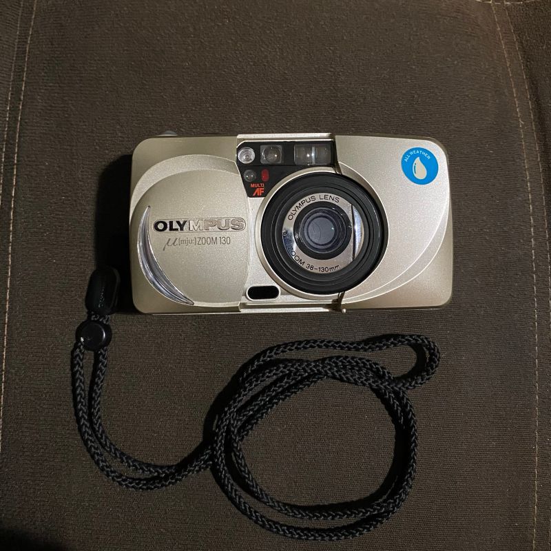 【完動品】OLYMPUS μ【mju:】ZOOM 130 Y-042 Olympus Mju: Zoom 130 | Olympus Usado 111514830 | enjoei