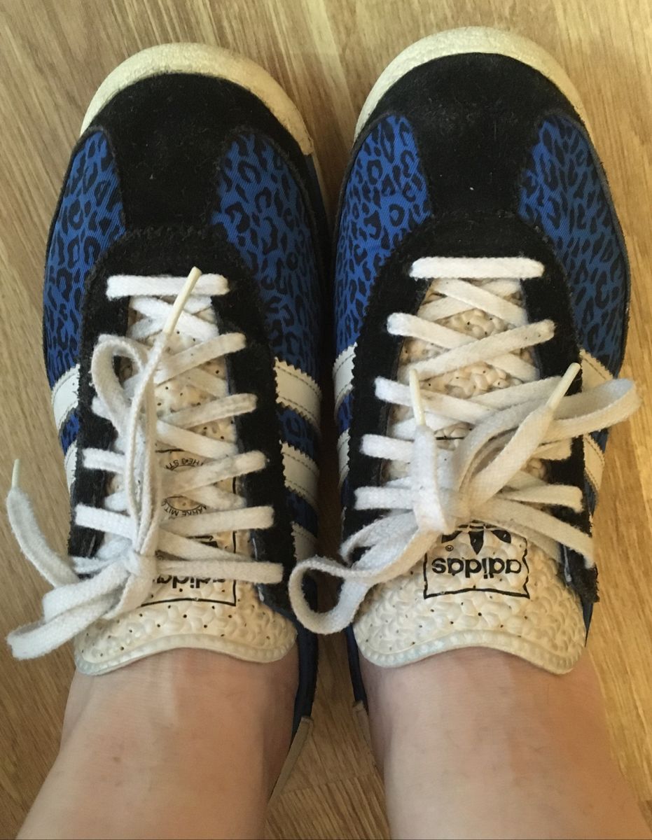 Adidas leopardo outlet azul