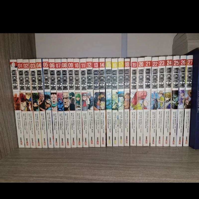 One Punch Man Mangá Coleção Completa | One Punch Man Nunca Usado
