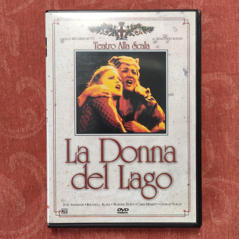 Ópera 'La Donna Del Lago' (Dvd) | Rossini Usado 92659515 | enjoei