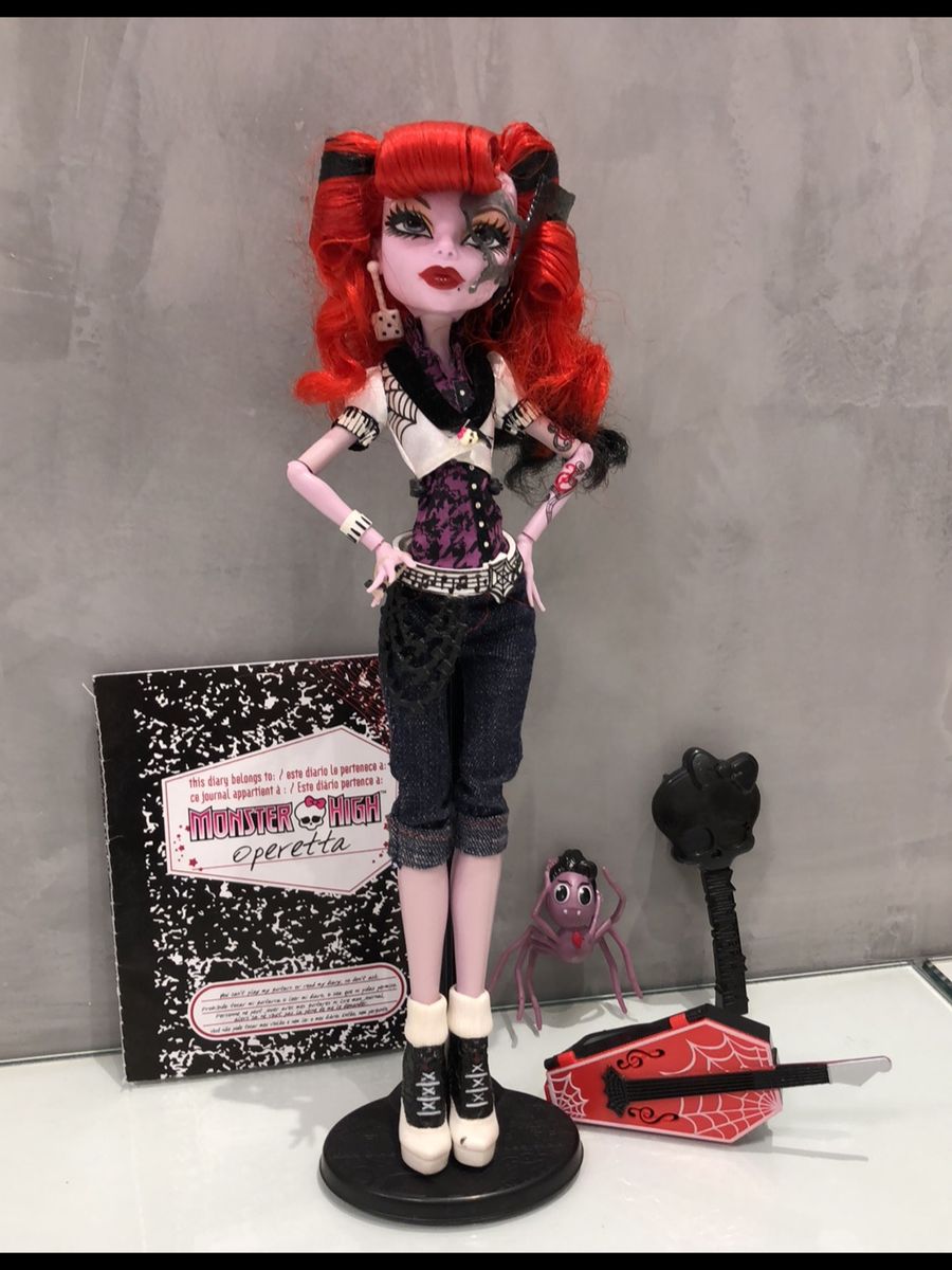 Boneca Monster High Opereta  Monster high, Boneca monster high