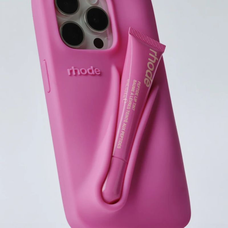 Original! Case Capinha Rhode Iphone 15 Pro Max + Peptide Lip Tint