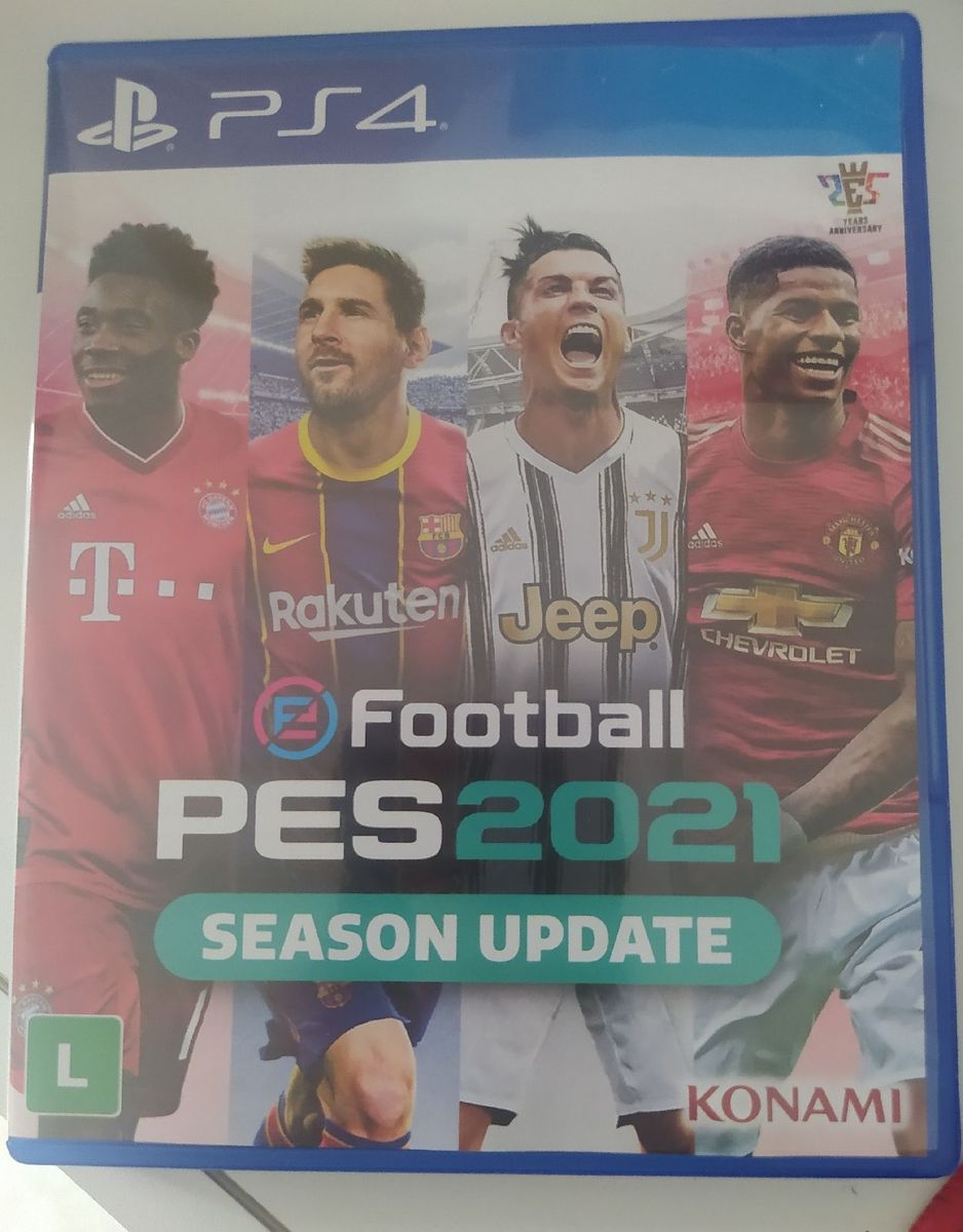 Original Pes 2021 Ps4 | Jogo de Videogame Playstation 4 Usado 77197340 ...