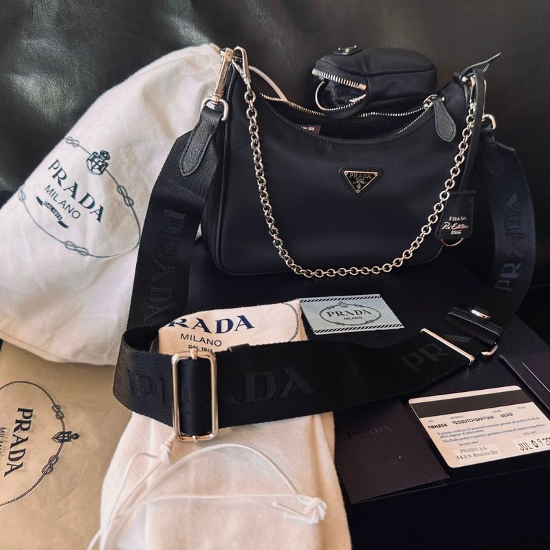 Bolsa Prada Milano 100% Original | Bolsa de Ombro Feminina Prada Nunca  Usado 81591904 | enjoei