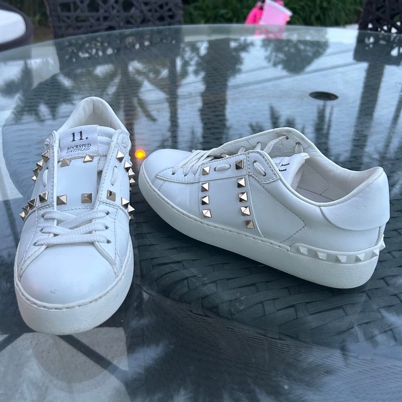 Tenis valentino hot sale branco