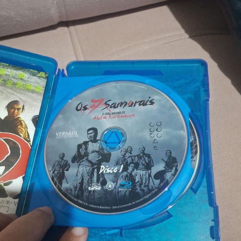 Os 7 Samurais Bluray | Versátil Usado 105646791 | enjoei