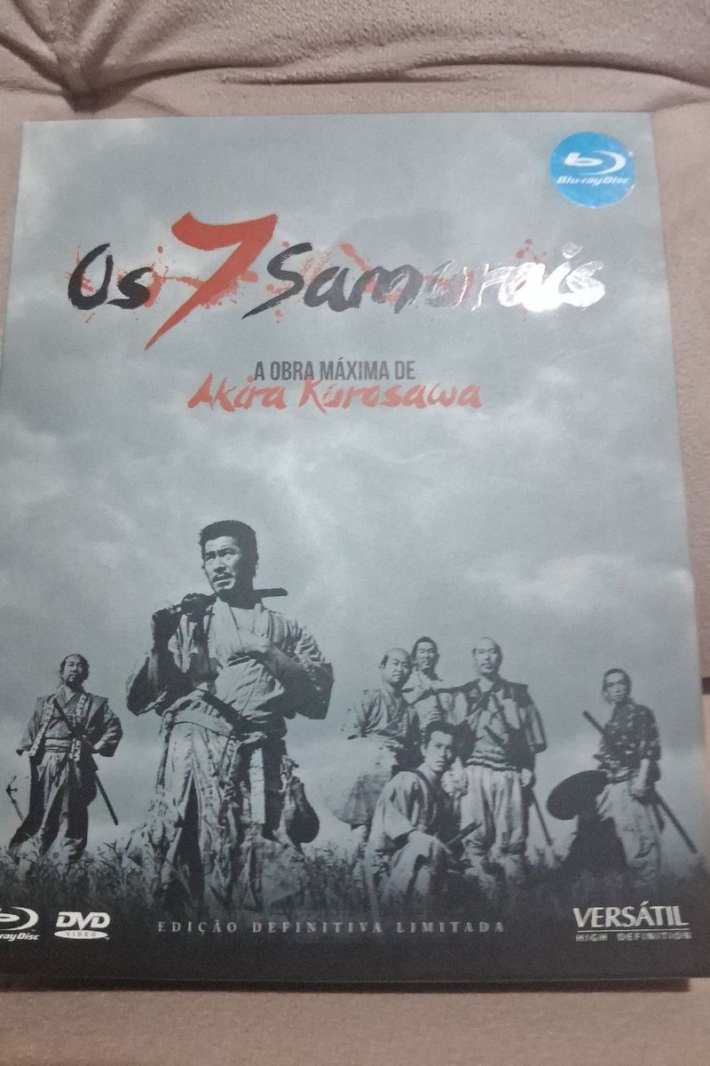 Os 7 Samurais Bluray | Versátil Usado 105646791 | enjoei