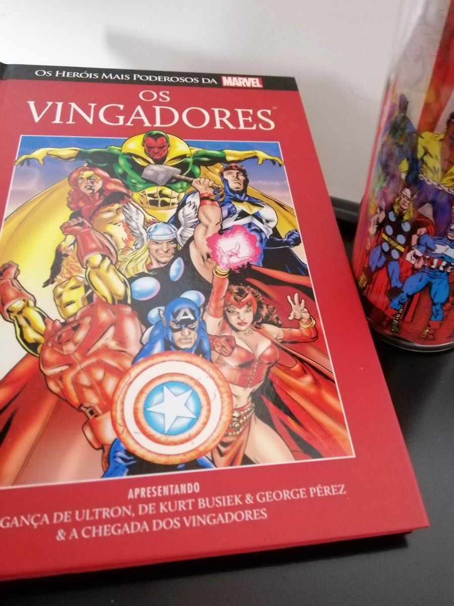 Os Heróis Mais Poderosos Da Marvel Os Vingadores Capa Dura Livro