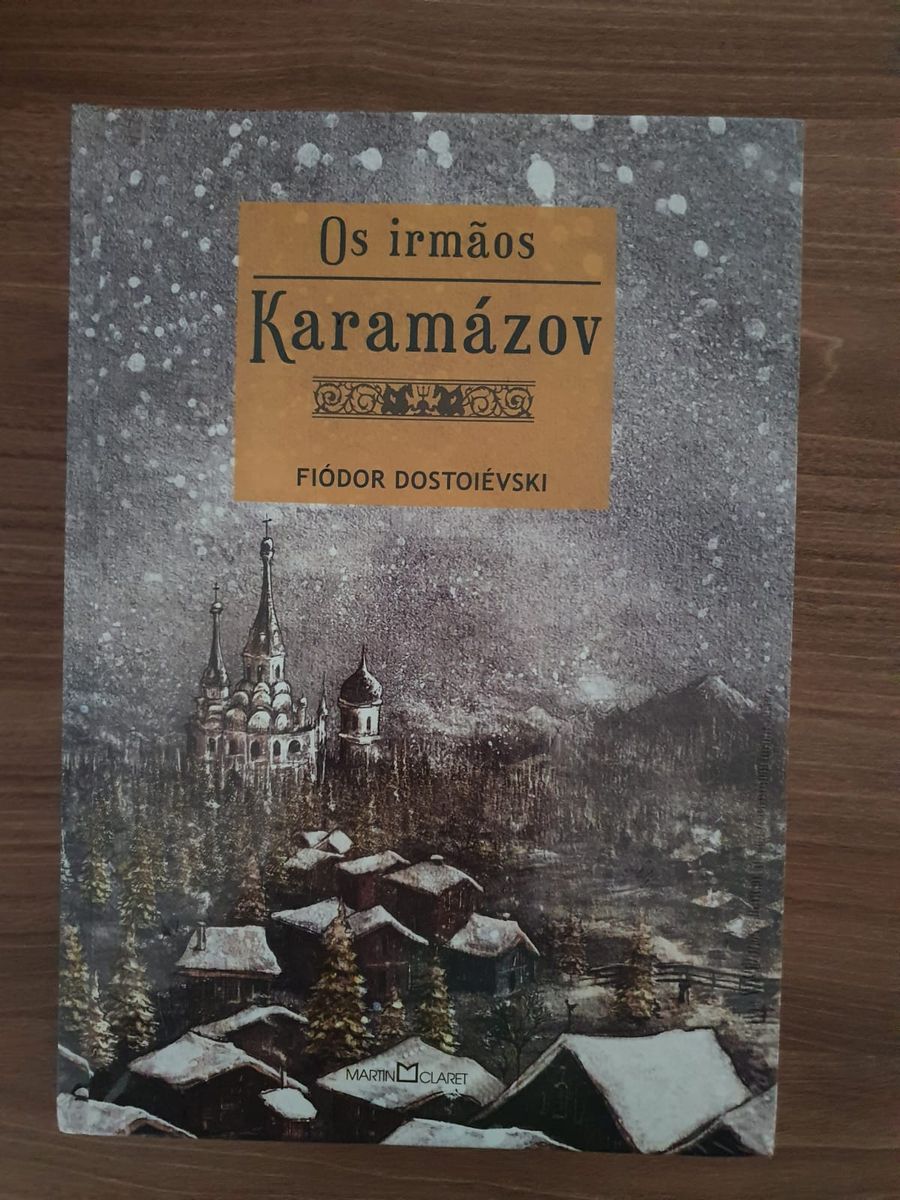 Os Irmãos Karamazov Livro Editora Martin Claret Nunca Usado enjoei