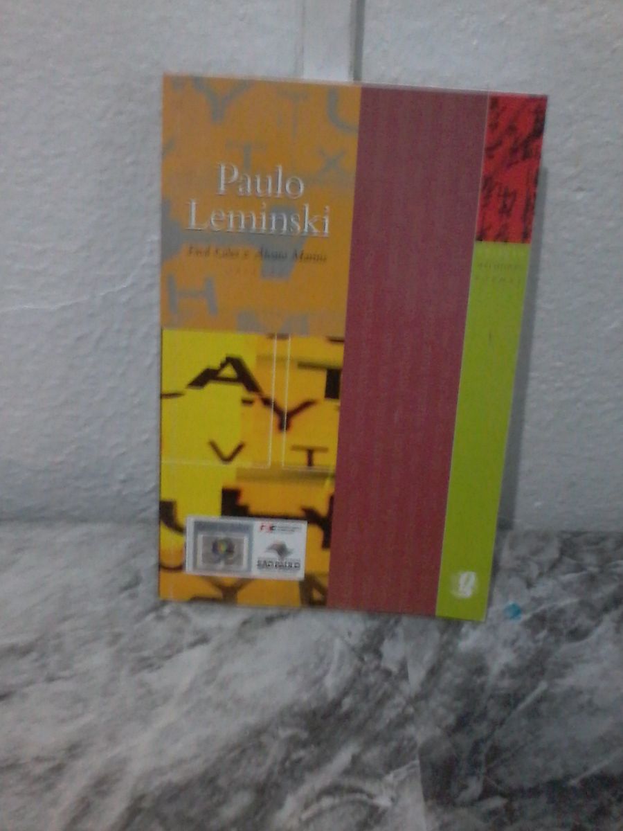 Os Melhores Poemas De Paulo Leminski | Livro Ed Global Usado 52636381 ...