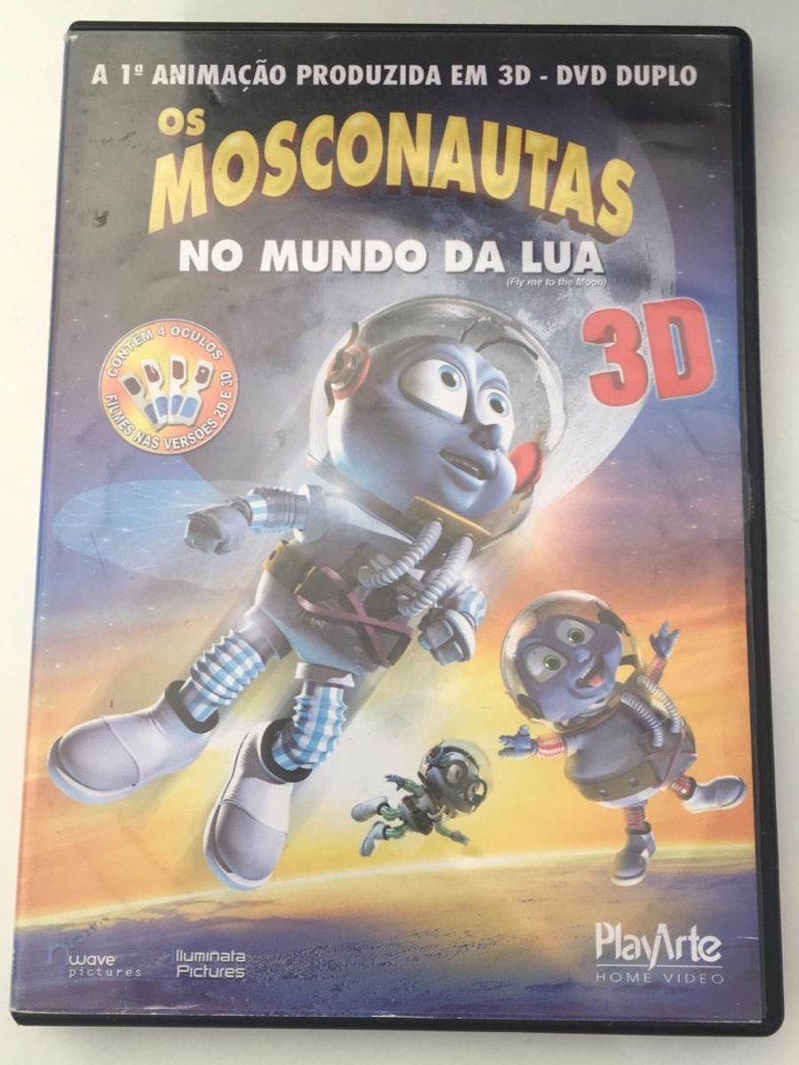 Os Mosconautas Filme e Série Dvd Usado 35299211 enjoei