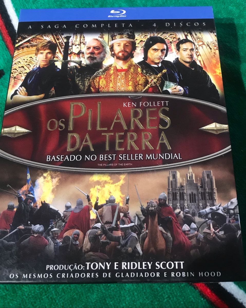 Os Pilares da Terra 4 Blurays