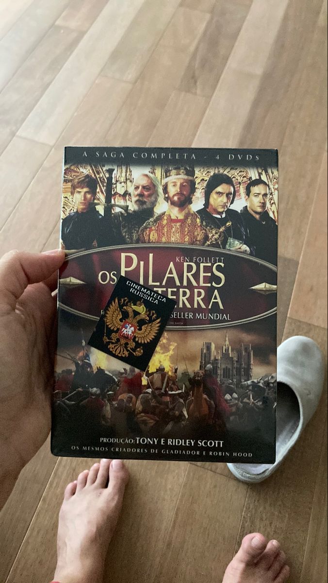 Os Pilares Da Terra Dvd Novo Item Info Eletro Dvd Nunca Usado Enjoei