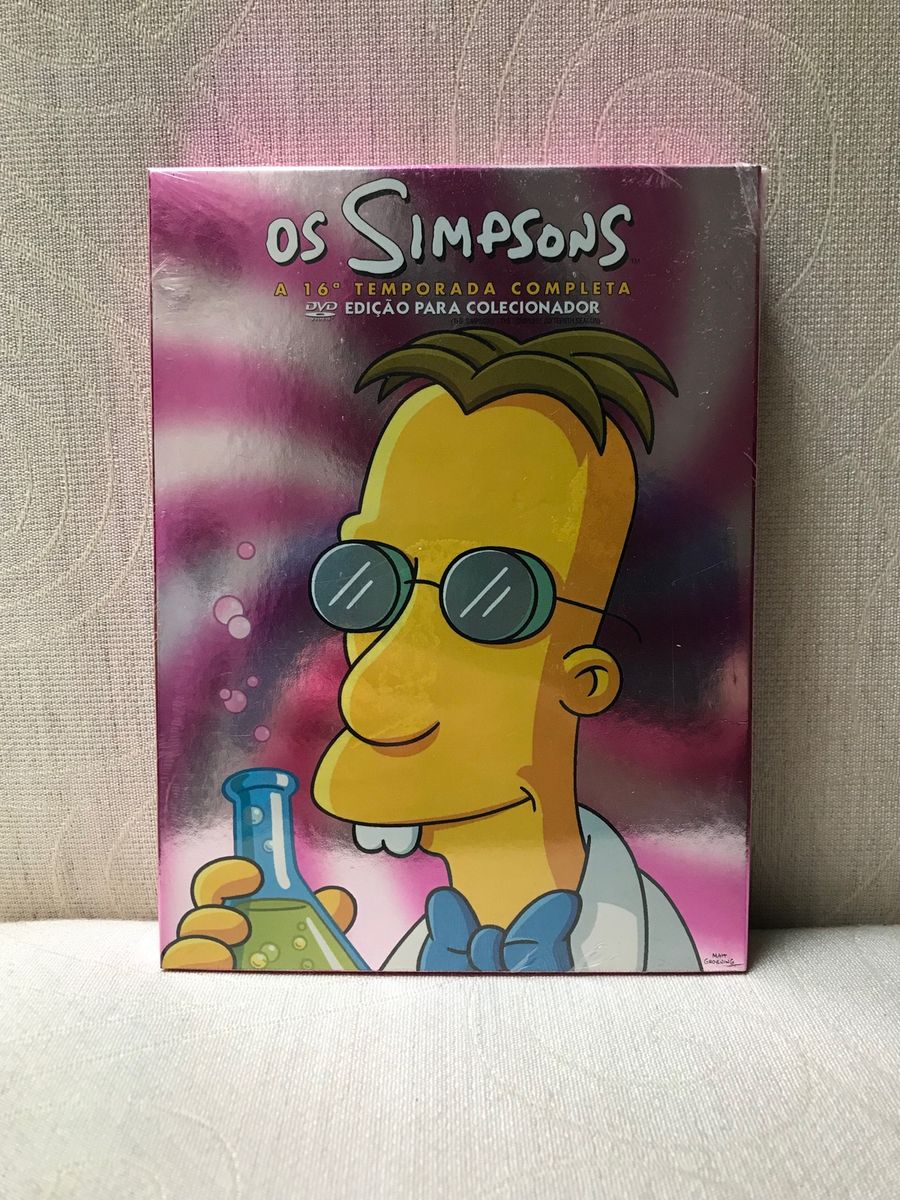 Os Simpsons 16 Temporada Lacrada Edição de Colecionador | Dvd